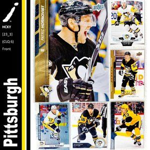 Pittsburgh Penguins 6 Card Lot - HCKY [23_1]